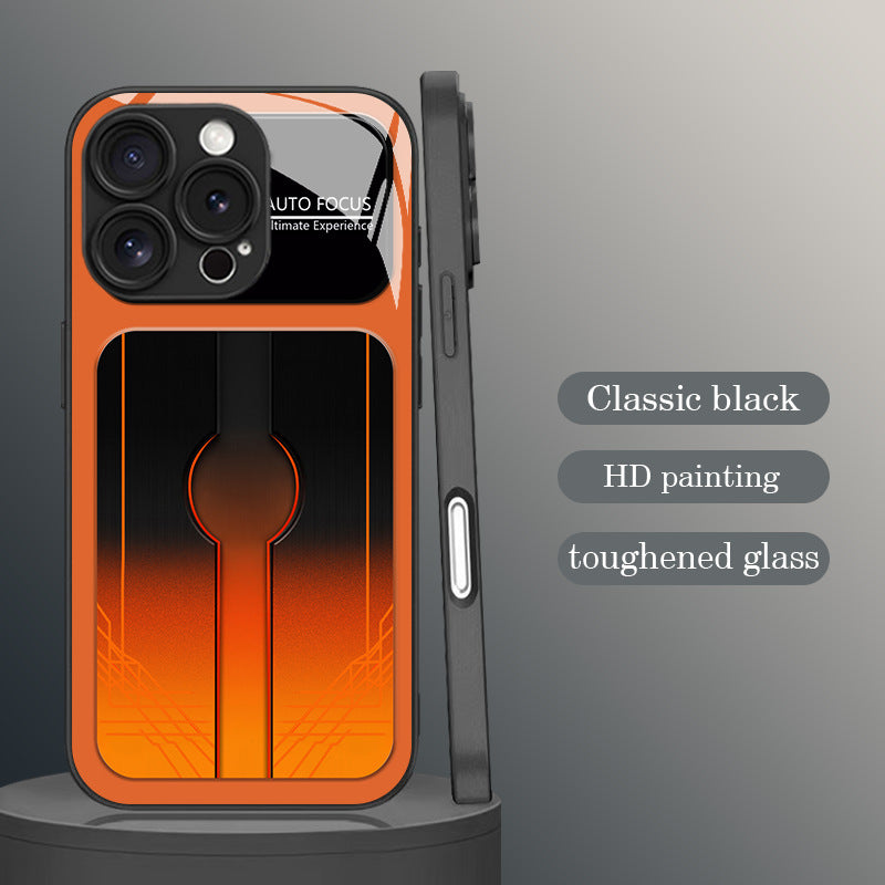 Gradient Effect Pattern Hard Case for iPhone