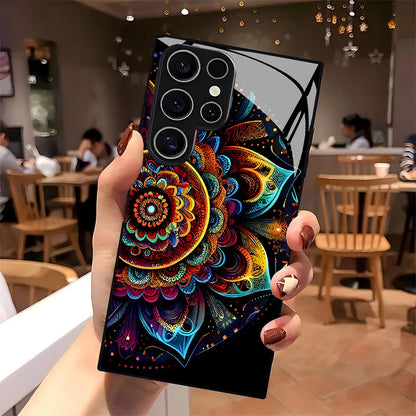 Datura Flower Pattern Hard Case for Samsung