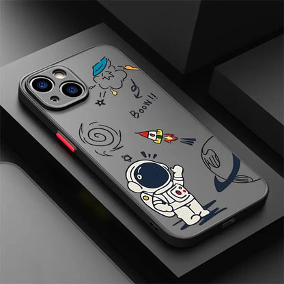 Astronaut Translucent Matte Case for iPhone