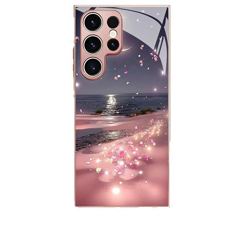 Pink Night Bay Hard Case for Samsung