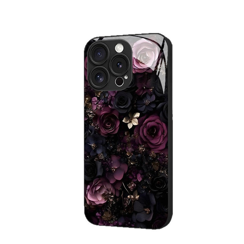 Dark Night Rose Hard Case for iPhone