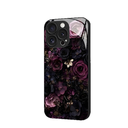 Dark Night Rose Hard Case for iPhone