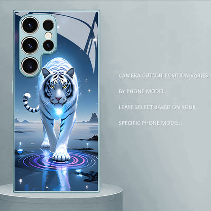 White Tiger Pattern Hard Case for Samsung