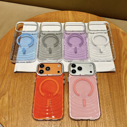 Transparent Acrylic Wave Case for iPhone