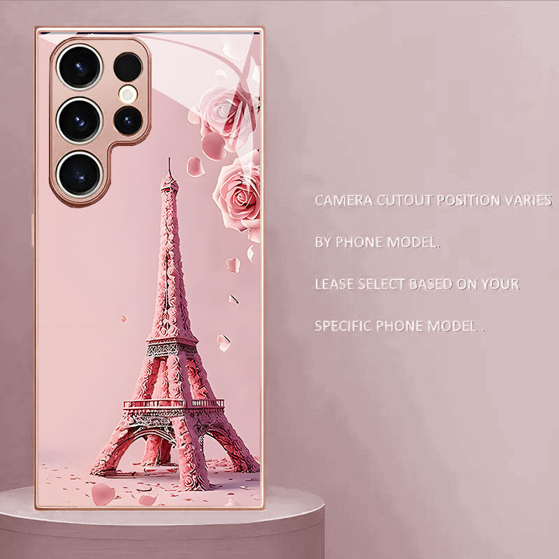 Rose Tower Pattern Hard Case for Samsung