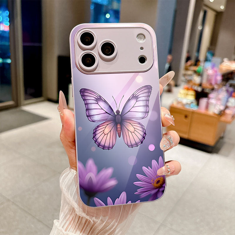 Starlight Butterfly Pattern Hard Case for iPhone