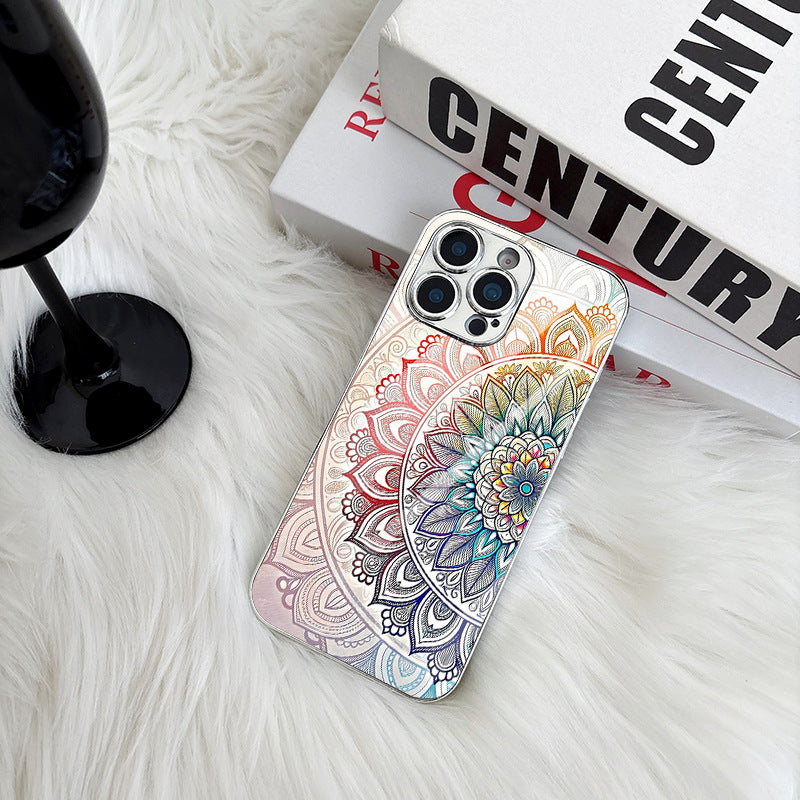 Brahma Mandala Design Hard Case for iPhone
