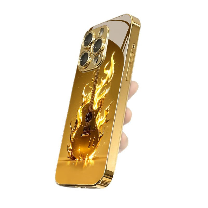 Flame Guitar Hard Case for iPhone