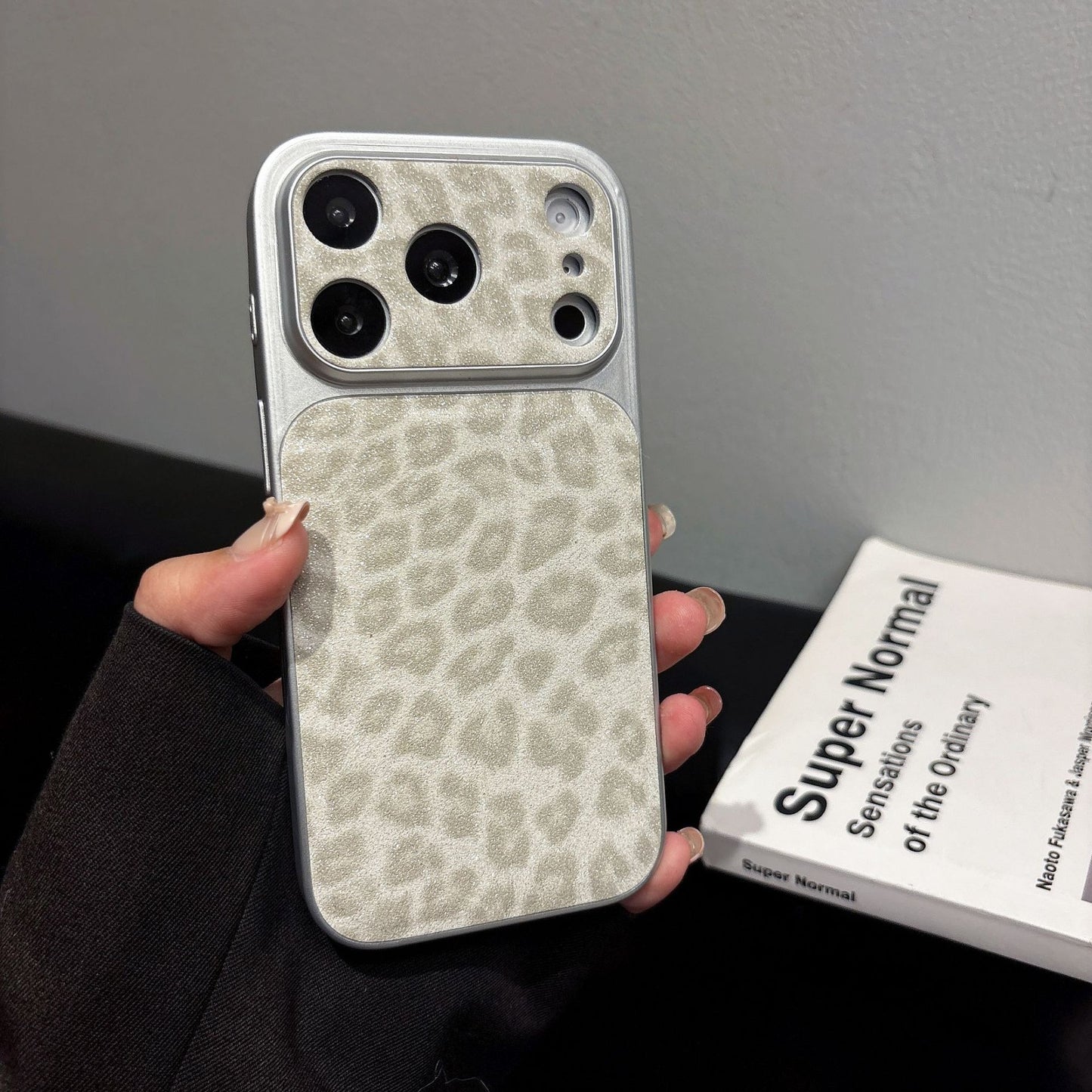 Leopard Print Leather Case for iPhone