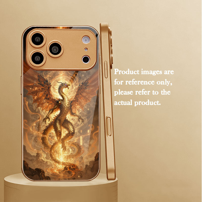 Dragon Pattern Hard Case for iPhone