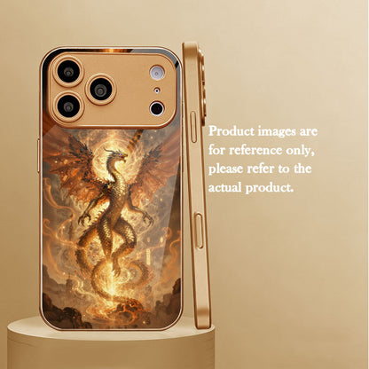 Dragon Pattern Hard Case for iPhone
