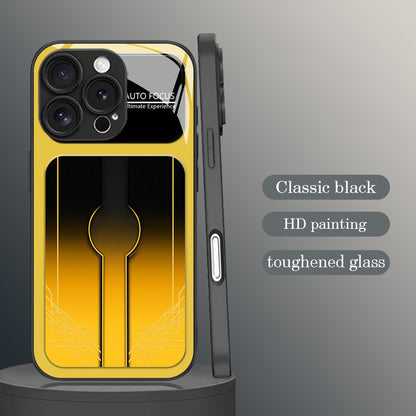 Gradient Effect Pattern Hard Case for iPhone