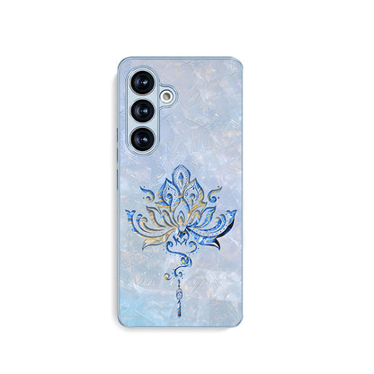 Lotus Pattern Hard Case for Samsung