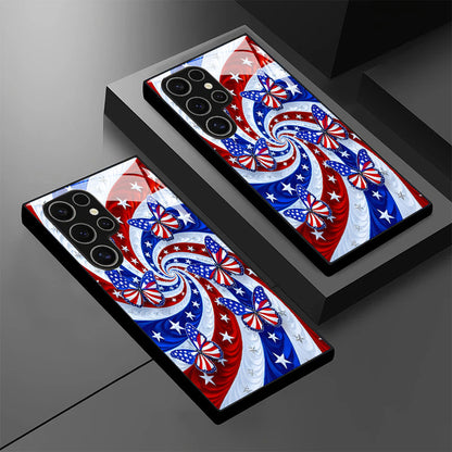 Star-Spangled Butterfly Hard Case for Samsung