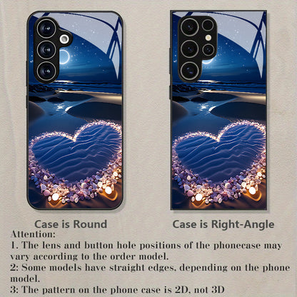 Starry Sky Love Beach Hard Case for Samsung