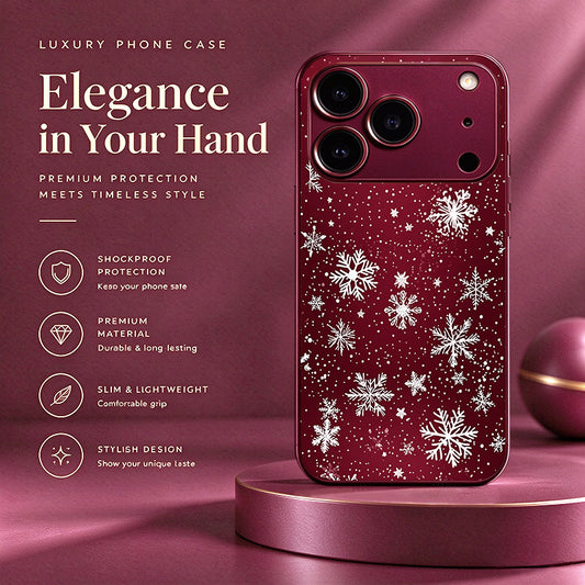 Snowflake Pattern Case for iPhone