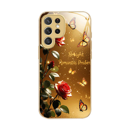 Rose Pattern Hard Case for Samsung