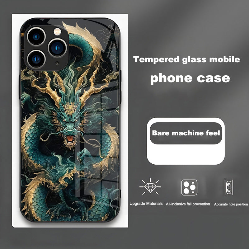 Luxury Color Chinese Dragon Case For iPhone