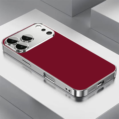 Solid Color Hard Case for iPhone