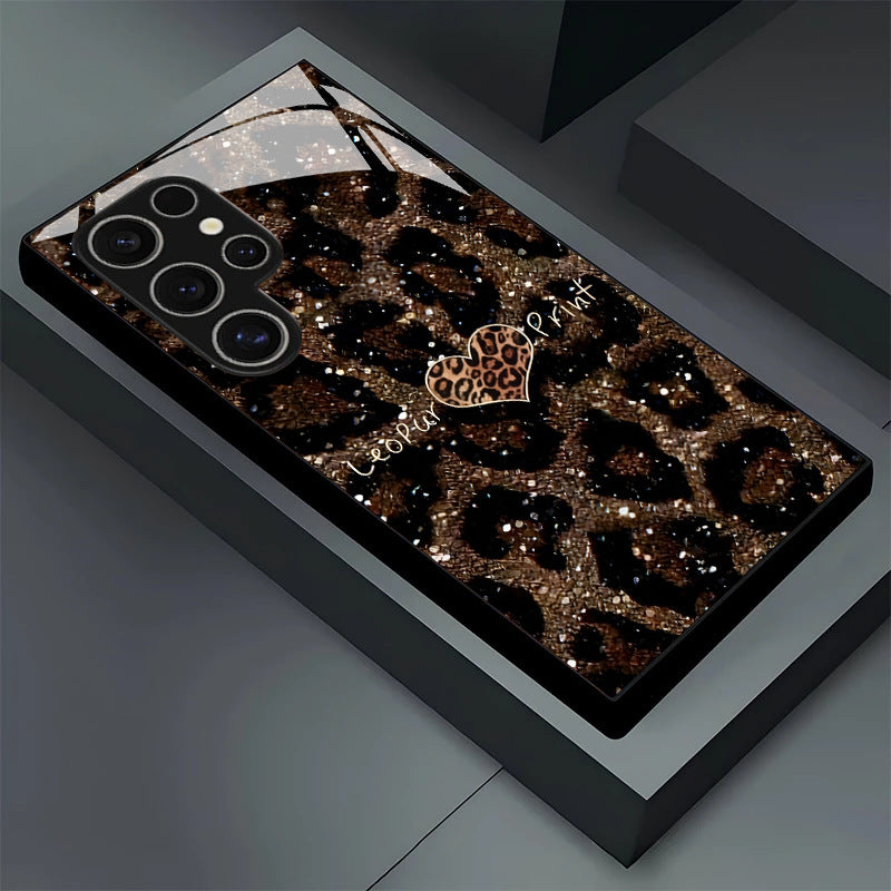 Love Leopard-print Pattern Hard Case for Samsung