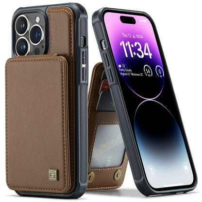 2 in 1 Magnetic Wallet Leather Case for iPhone