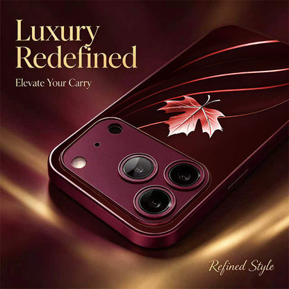 Maple Leaf Pattern Case for iPhone