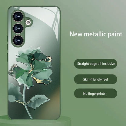 Ink Painting Flower Hard Case for Samsung