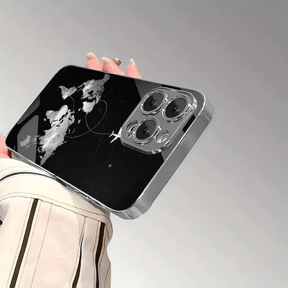 Wanderlust World Map Case for iPhone