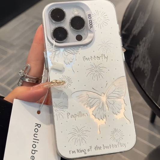 Butterfly Silicone Soft Case for iPhone