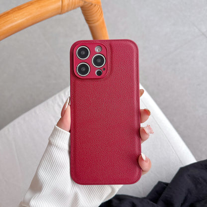 Litchi Grain Leather Case for iPhone