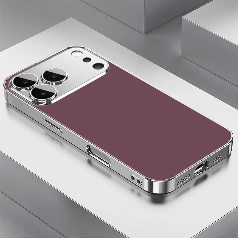 Solid Color Hard Case for iPhone
