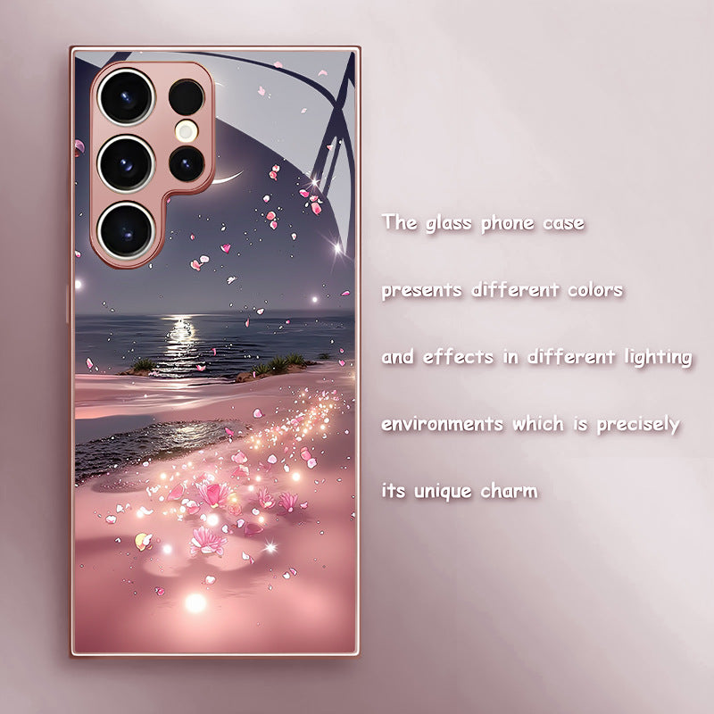 Pink Night Bay Hard Case for Samsung