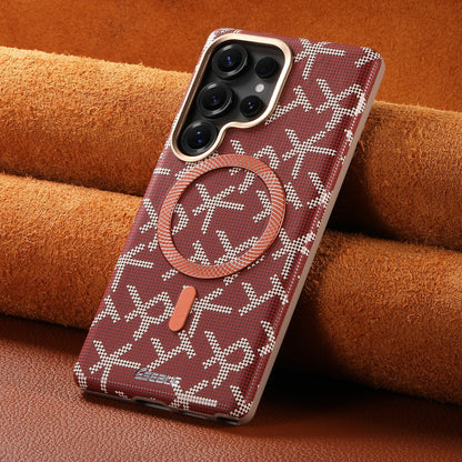 Letter Pattern Matte Case for Samsung