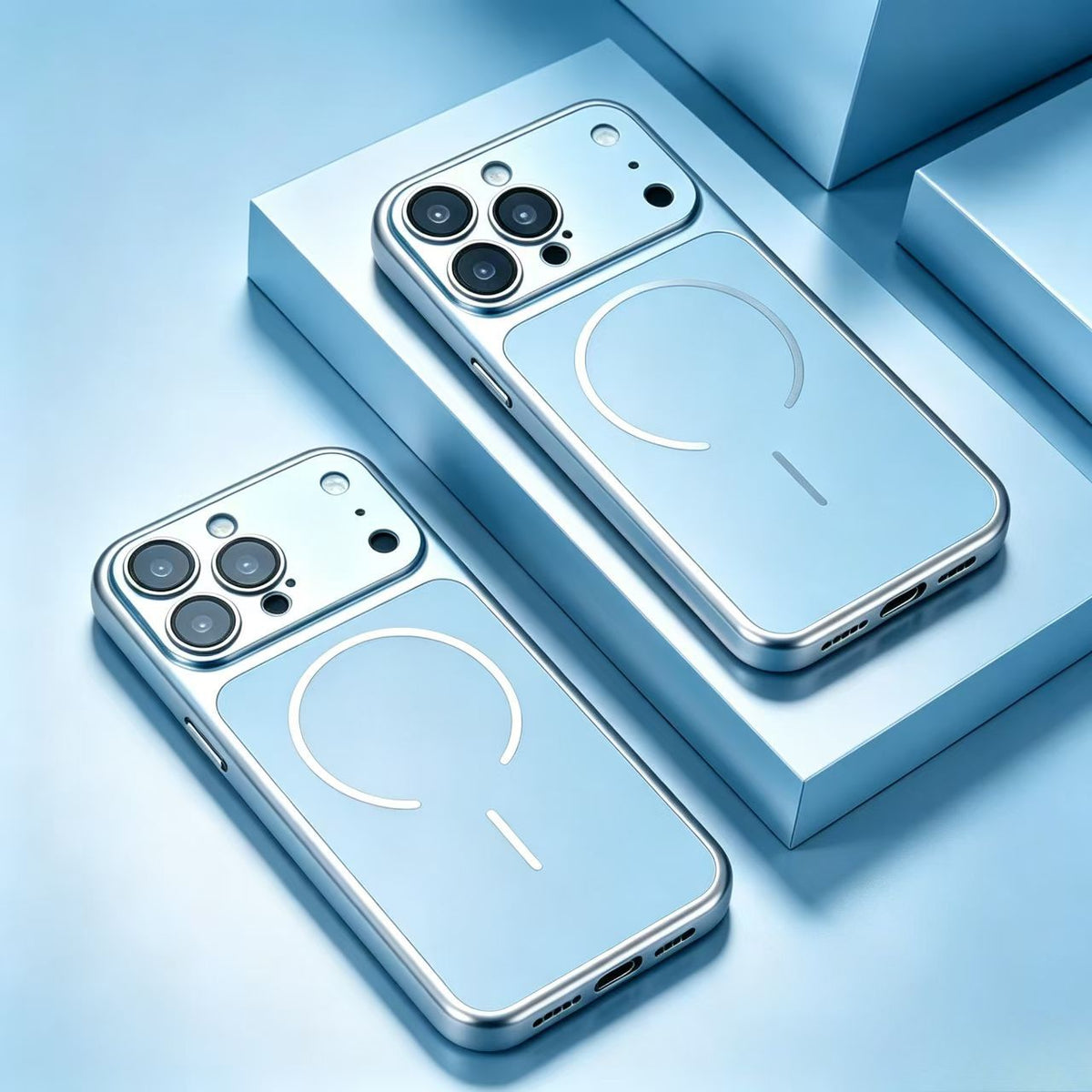 Lens Protection Matte Case for iPhone