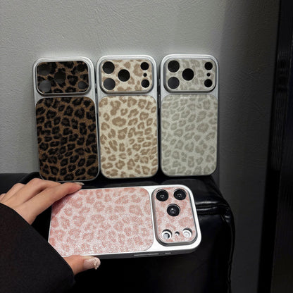 Leopard Print Leather Case for iPhone