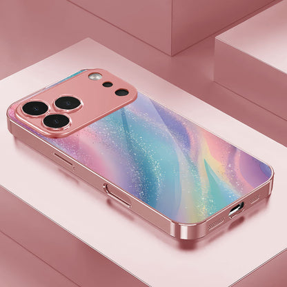 Glitter Rainbow Pattern Hard Case for iPhone