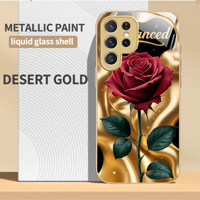 Rose Pattern Hard Case for Samsung