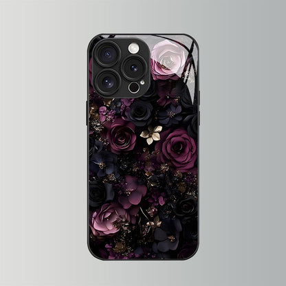 Dark Night Rose Hard Case for iPhone