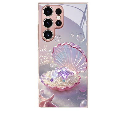 Shell Gem Pattern Hard Case for Samsung