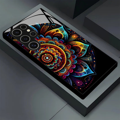 Datura Flower Pattern Hard Case for Samsung