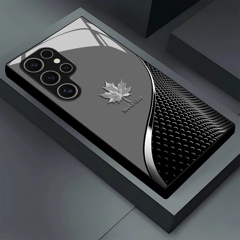 Maple Leaf Pattern Hard Case for Samsung