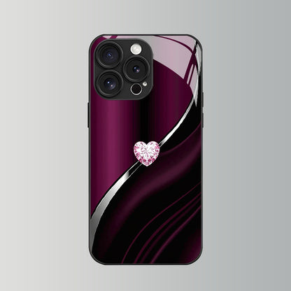Sparkling Heart Hard Case for iPhone