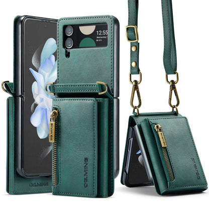 Magnetic Leather Wallet Case for Samsung Z Flip Series