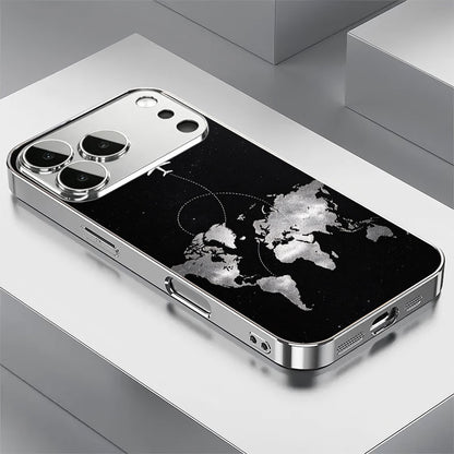 Wanderlust World Map Case for iPhone