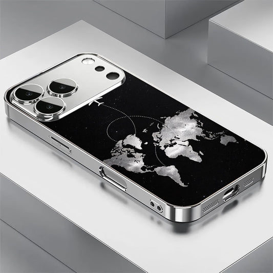Wanderlust World Map Case for iPhone
