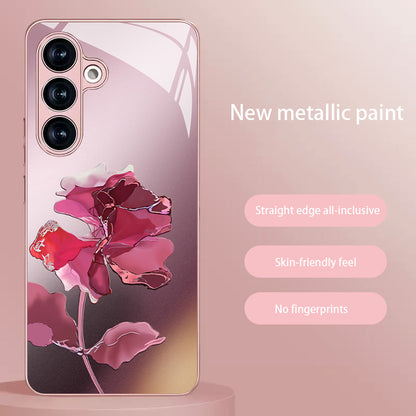 Ink Painting Flower Hard Case for Samsung