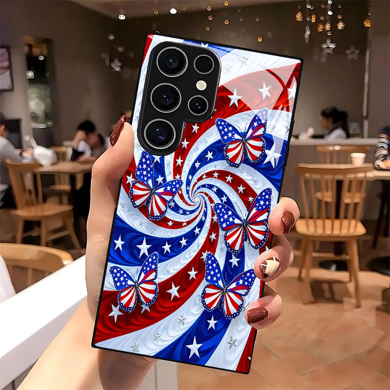Star-Spangled Butterfly Hard Case for Samsung