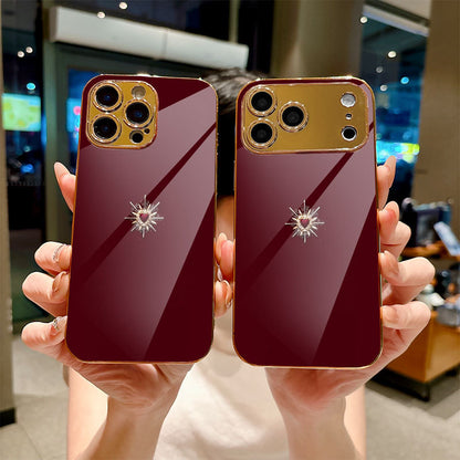 Red Heart Pattern Case for iPhone