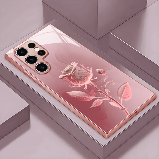 Rose Pattern Hard Case for Samsung