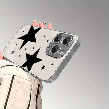 Star Pattern Hard Case for iPhone